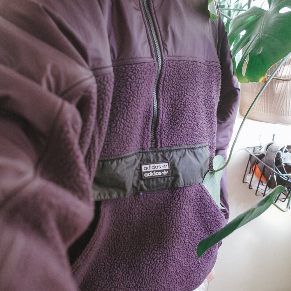 Adidas 1/4 zip fleece